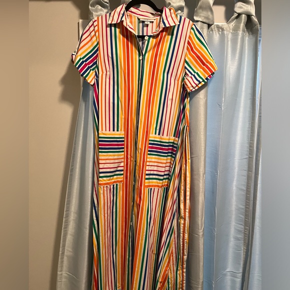 Christopher John Rogers X Target Multi-Colored Striped Dress - Picture 11 of 12
